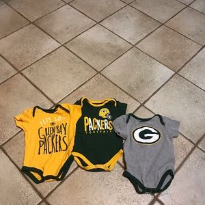 Green Bay packers onesie